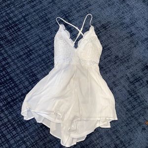 White Romper